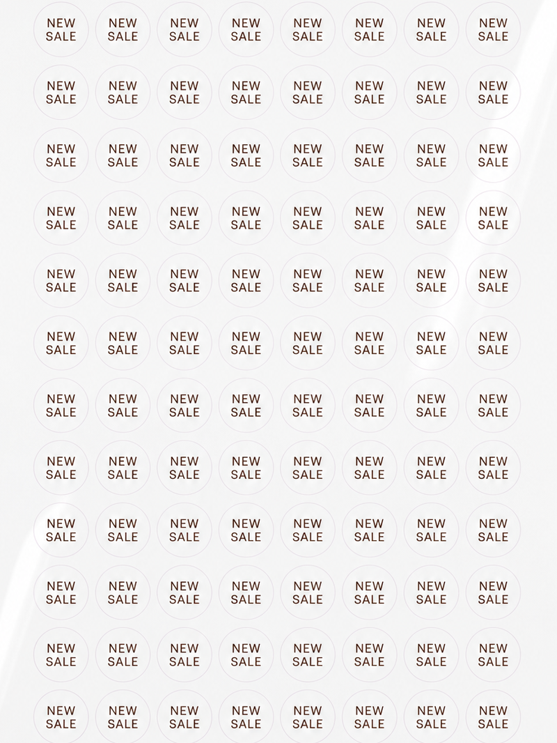 New Sale Sticker Sheet